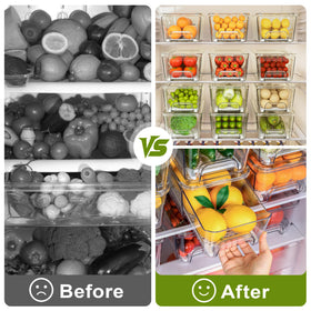 Imncya food-grade PET material drawer emphasizing safe, durable storage