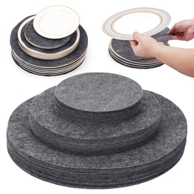 Imncya plate separators 60-piece set protect dinnerware during stacking and storage