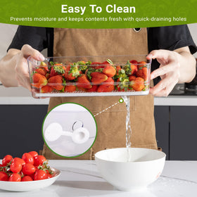 Imncya versatile storage for fridge freezer and pantry needs