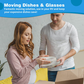 Imncya reusable separators protect nesting pans during storage.