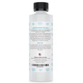 IMPRESA descaler bottle packaging highlights ready-to-use solution for routine maintenance.
