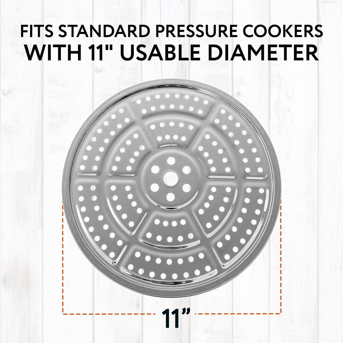 IMPRESA durable stainless steel construction ensures long-lasting pressure canner accessories.