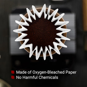 IMPRESA gooseneck-friendly filters support smooth, controlled pouring