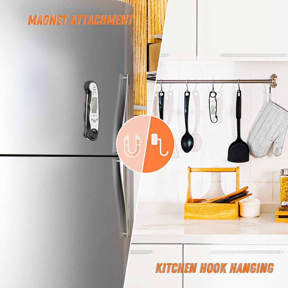 ImSaferell Durable body with IP67 rating for reliable kitchen use.