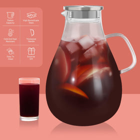 imsav pitcher lid with dual outlets for precise serving and spill prevention