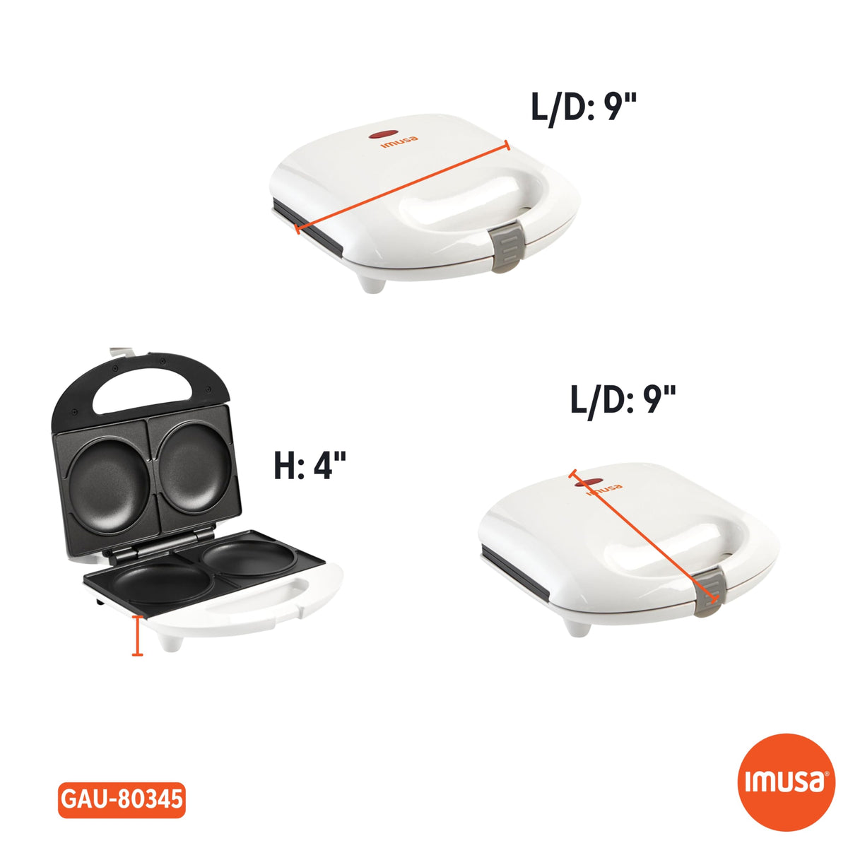 IMUSA Arepa Maker gift-ready packaging makes a thoughtful gift option.
