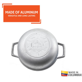 IMUSA Caldero 2QT steam vent aids precise simmering.