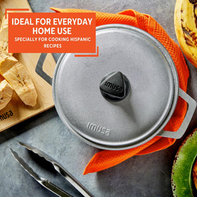 IMUSA Caldero ideal for rice, beans, and sauces in one versatile pot.