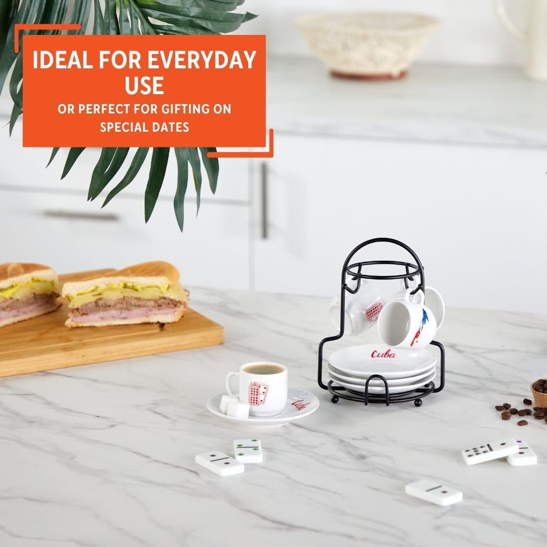 Imusa compact storage set fits small spaces and hosting needs.