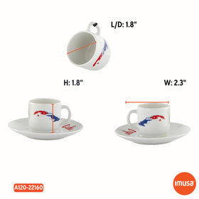 Imusa gift-ready Cuban espresso set ships in a box.