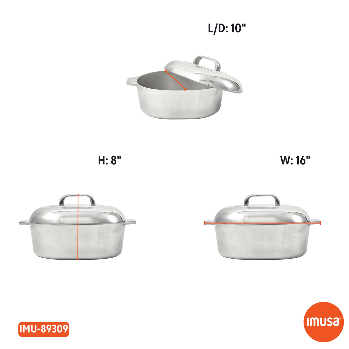 Imusa Cajun Roaster ideal for holiday gatherings.