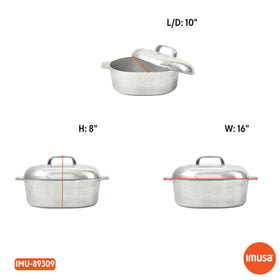 Imusa Cajun Roaster ideal for holiday gatherings.