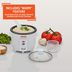 Transparent lid allows you to monitor cooking without lifting.