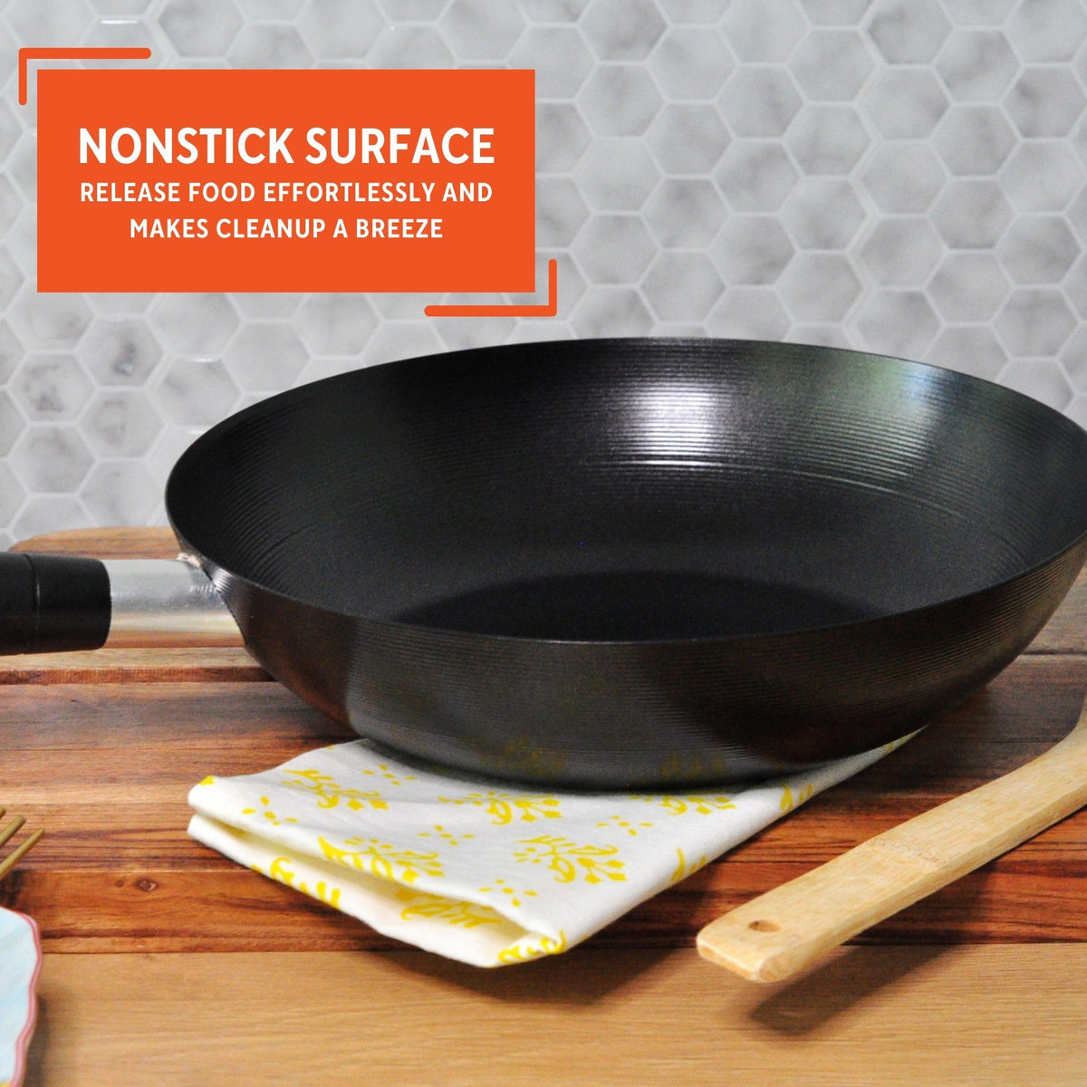 IMUSA flat-base design ensures stable cooking on many surfaces