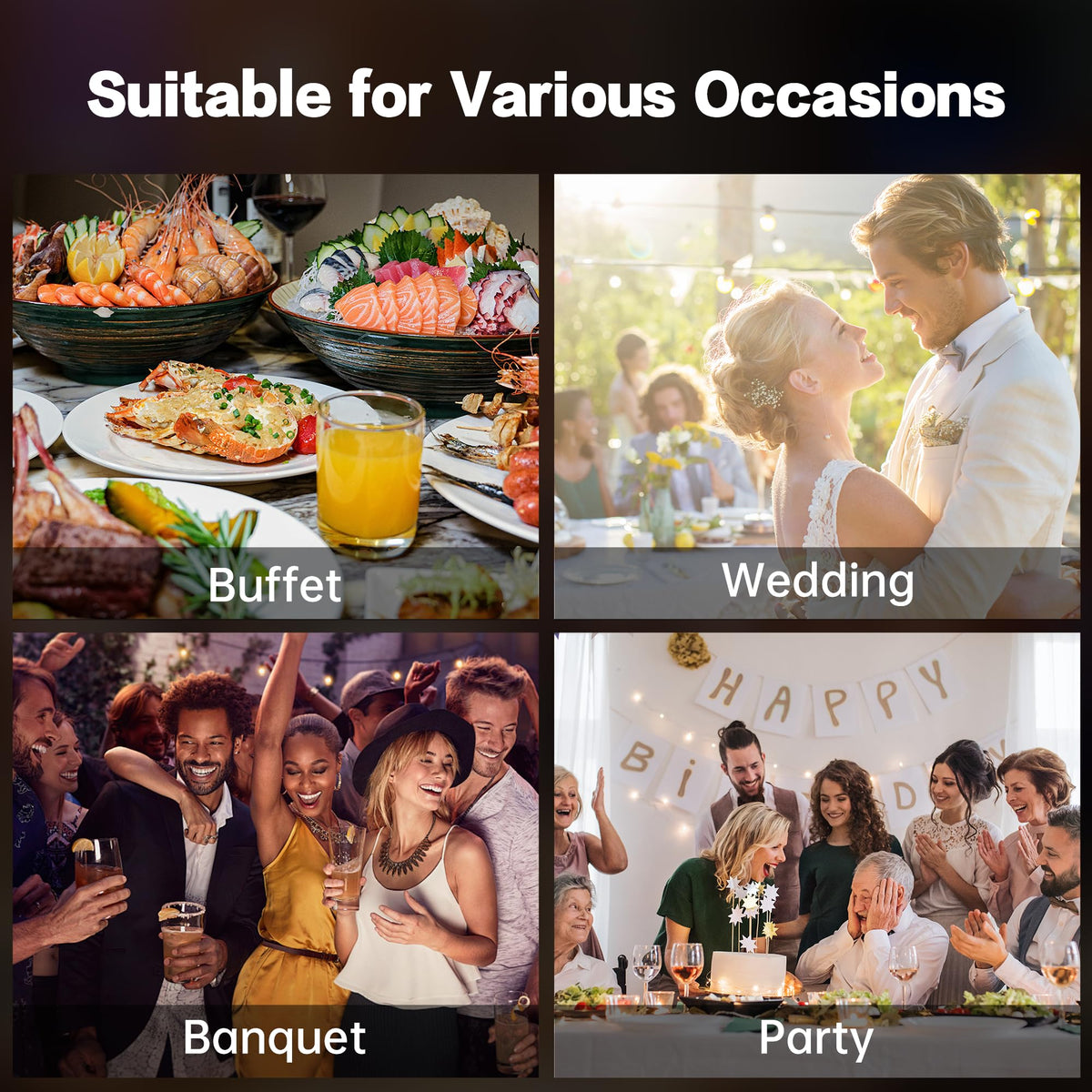 IMXSUMDA quick setup and easy cleaning for busy caterers.