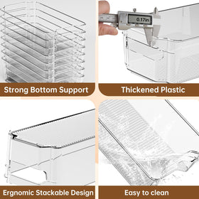 Incostar BPA-free fridge organizer ideal for organizing fruits and vegetables.