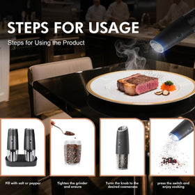 Indelala gravity grinder container visibility lets you see spice levels at a glance.