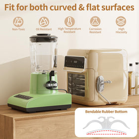 INDEMO cord wrappers manage long cords on mixers, coffee makers, and blenders.