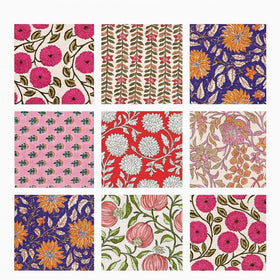 INDIANHANDICRAFTS cotton napkin texture featuring soft, absorbent 100% cotton.