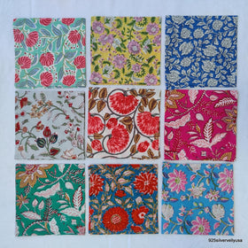 INDIANHANDICRAFTS prewashed napkin with relaxed finish, ready to use.