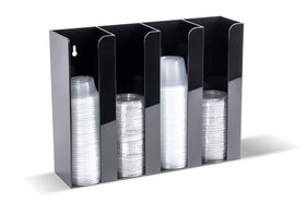 Inevibe durable black acrylic design complements busy kitchens and hospitality spaces.