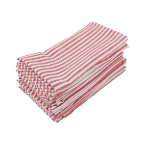 INFEI care instructions napkins red indicate easy care for busy homes