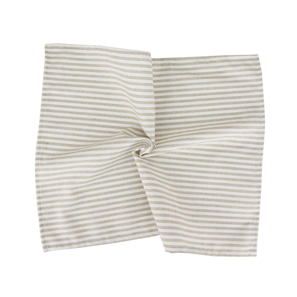INFEI beige napkins under varied lighting showing color variation.