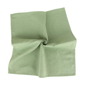 INFEI olive green napkins 12-piece set ready for full place settings
