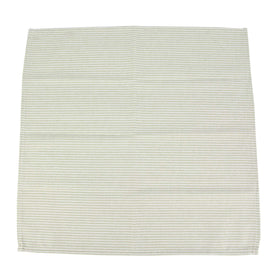 INFEI green napkins sheen from cotton-linen blend