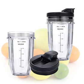 Compact two-pack packaging keeps replacement cups ready for quick swaps.