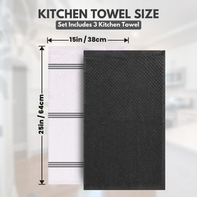 Three-pack set keeps you stocked for kitchen drying tasks.
