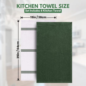 Infinitee Xclusives dobby weave towel, premium absorbency and softness.