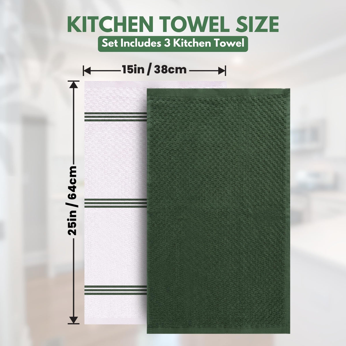 Infinitee Xclusives durable eco-friendly towels designed for frequent washing.