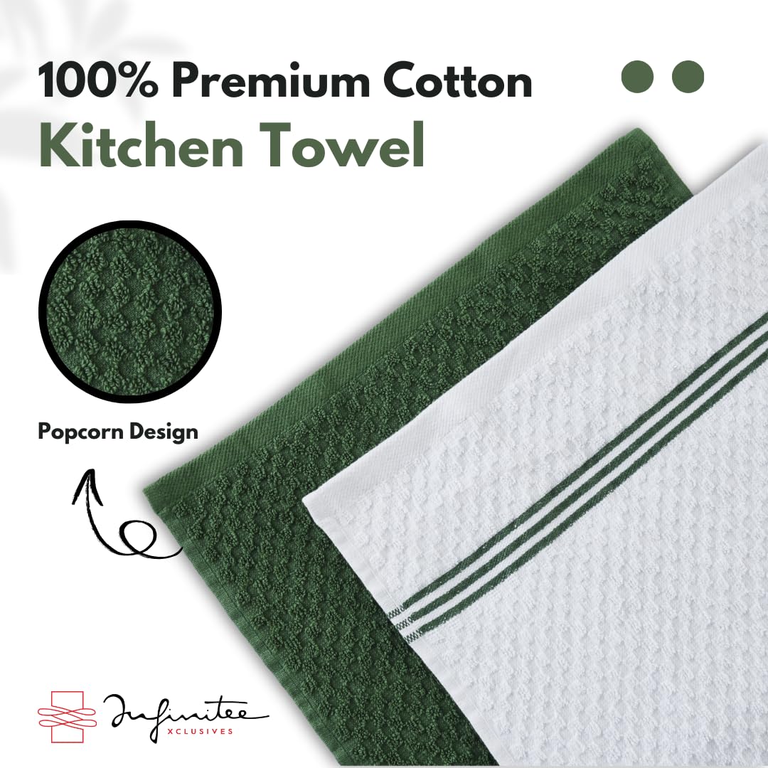 Machine washable Infinitee Xclusives towels, low-heat drying recommended.