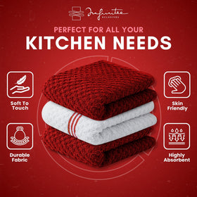 Infinitee Xclusives easy-care towels are machine washable and quick to dry.