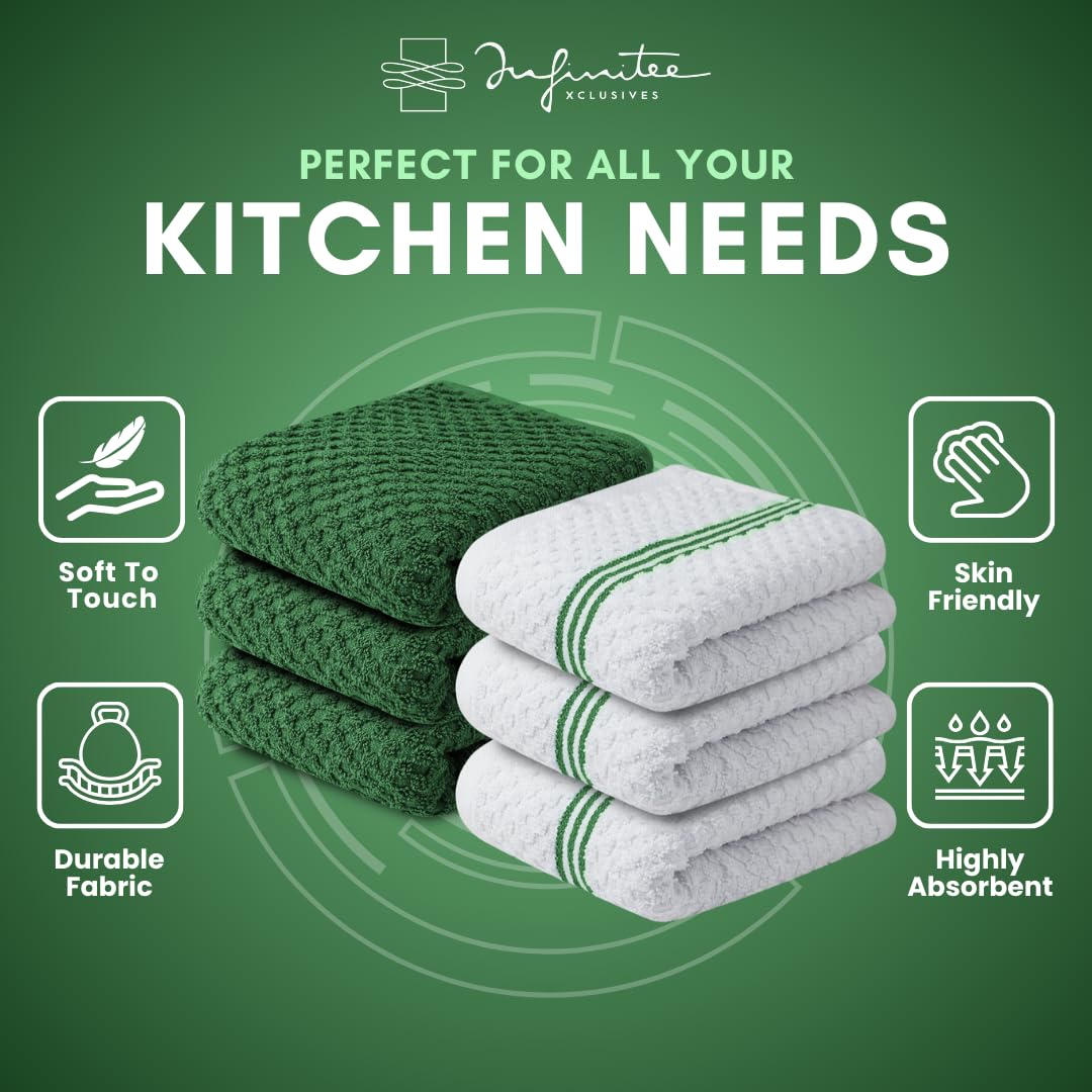 Eco-friendly Infinitee Xclusives towels reduce paper towel use.