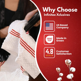 Infinitee Xclusives kitchen cleaning essentials for versatile drying and wiping.