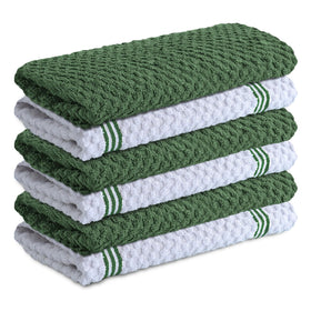 Infinitee Xclusives kitchen towel, 15x25 inch, quick drying and versatile use.