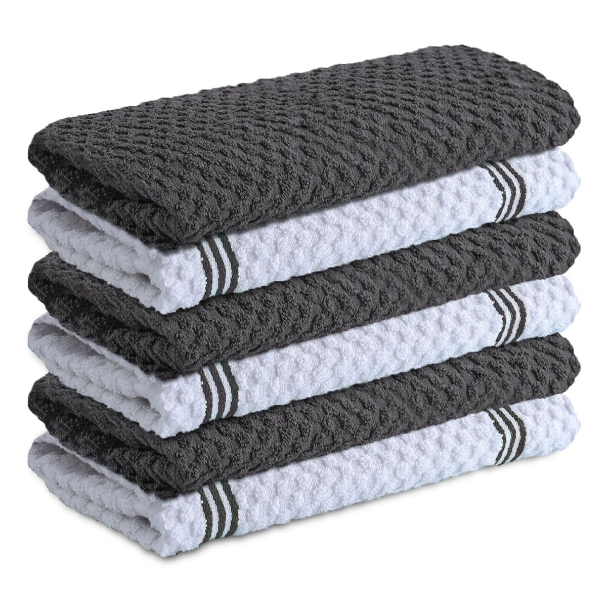 Infinitee Xclusives kitchen towel with soft dobby weave for fast drying