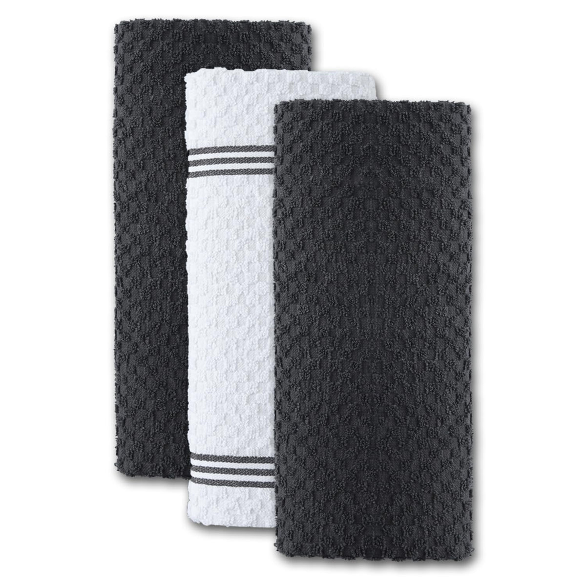 Infinitee Xclusives towel set in a kitchen setup for everyday use