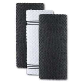 Infinitee Xclusives towel set in a kitchen setup for everyday use