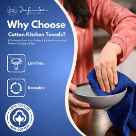 Infinitee Xclusives terry towels with dobby weave feel ultra-soft and plush.