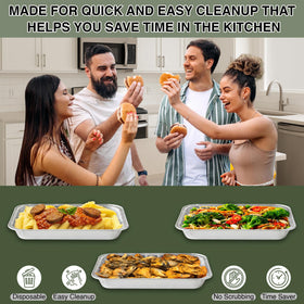 Infinity EL recyclable aluminum pan supports eco-friendly kitchen use.