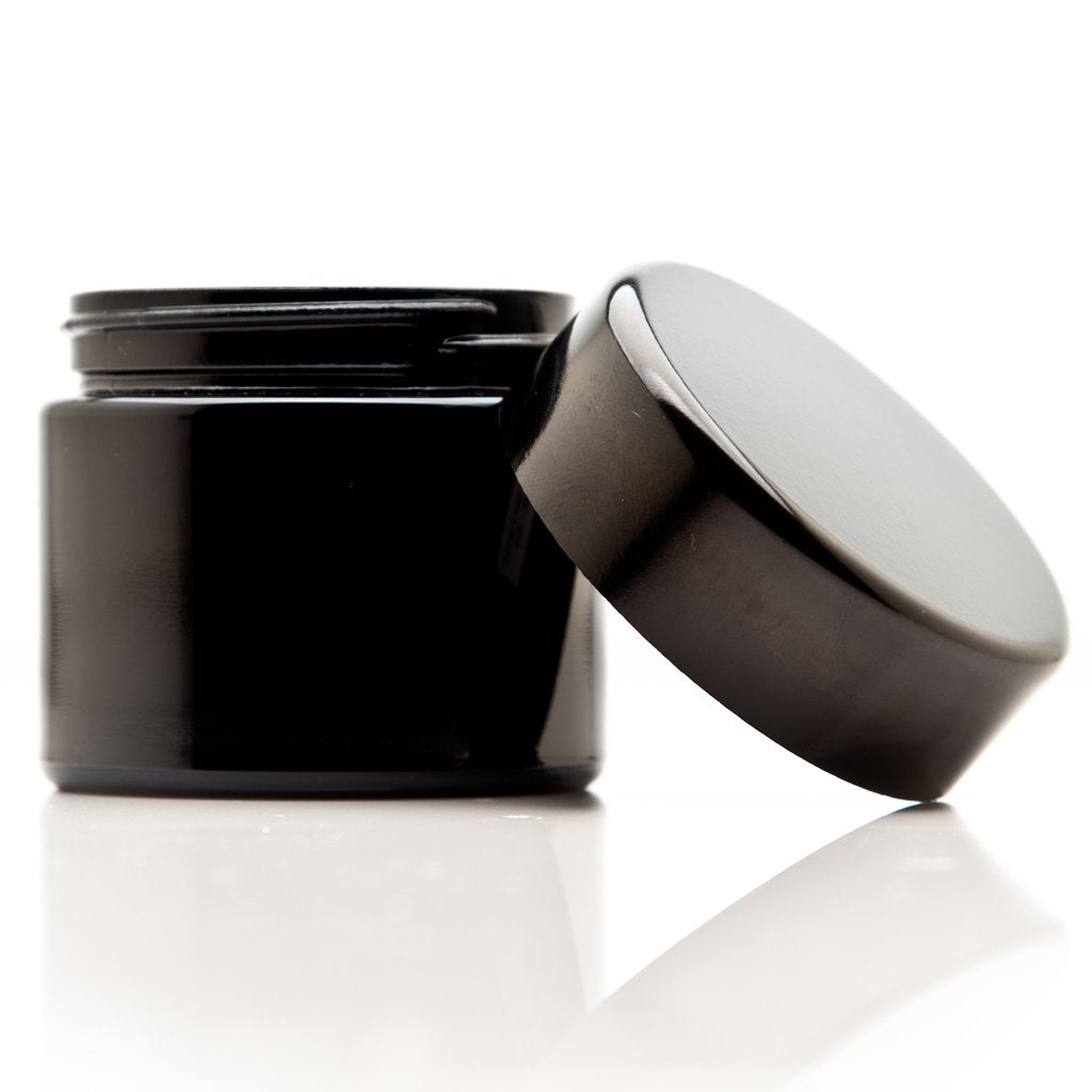 Infinity Jars UV-protected glass blocks light to keep contents fresh.