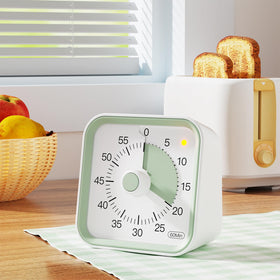 InfPokid 60-minute countdown timer supports focused homework sessions.