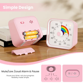 InfPokid compact durable kid timer for home and school use