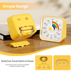 InfPokid timer aids ADHD focus with clear, visual time cues.