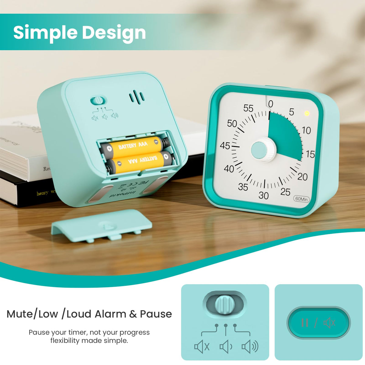 InfPokid visual timer in classroom aiding transitions and timing