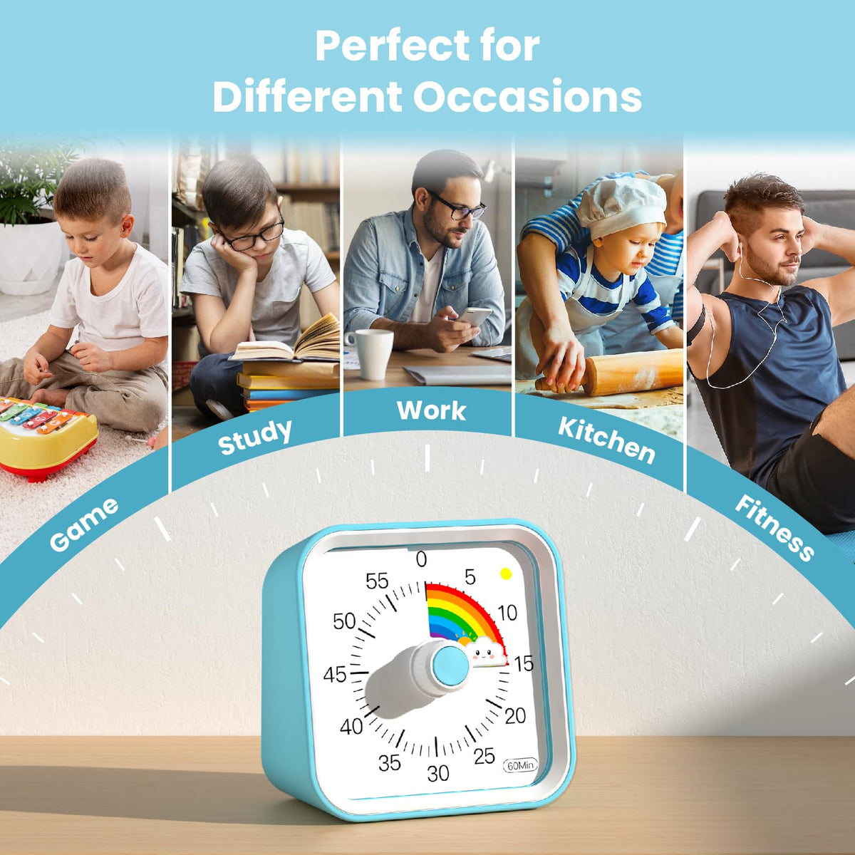 InfPokid compact design is easy to carry in bags and desks.