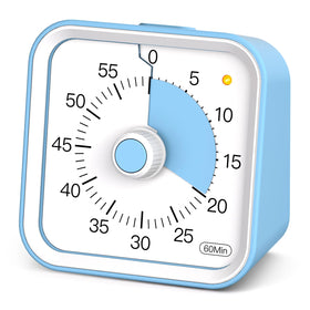 InfPokid visual timer for kids with pause function shows a clear color countdown for classroom use.